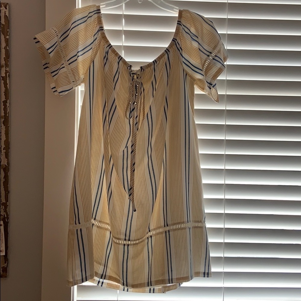 JOA off the shoulder dress
